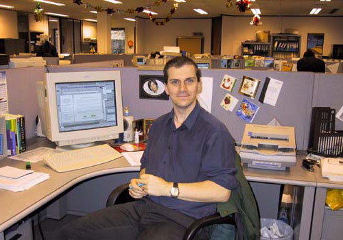 Daron Harvey at Hertz. Photo circa 2007-8